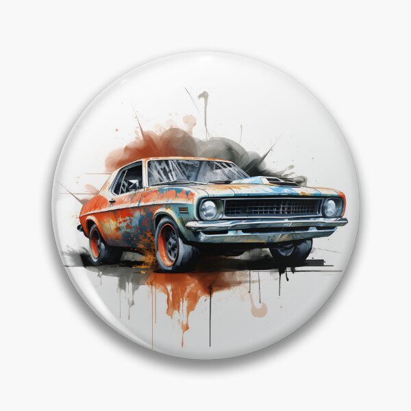 Artikelvorschau, Graffiti-Kreatur Old-School-Vintage-Drift-farbenfrohes Auto entworfen und verkauft von naatala.