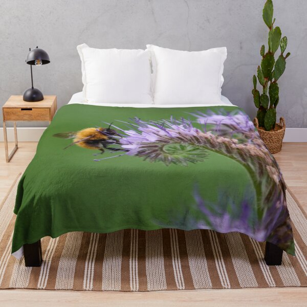 Item preview, Moss carder bee on Lacy phacelia designed and sold by Jouko Lehto Photography.