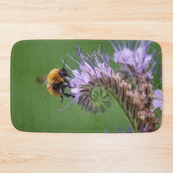 Item preview, Moss carder bee on Lacy phacelia designed and sold by Jouko Lehto Photography.