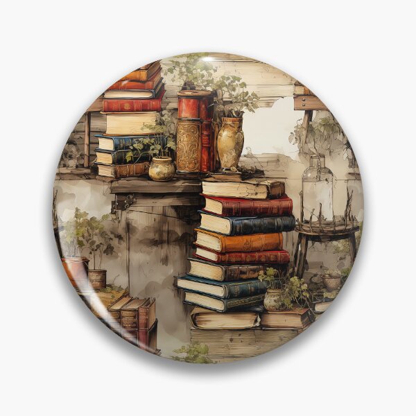 Item preview, Vintage Books for Book Lovers designed and sold by NatureArtDecor.