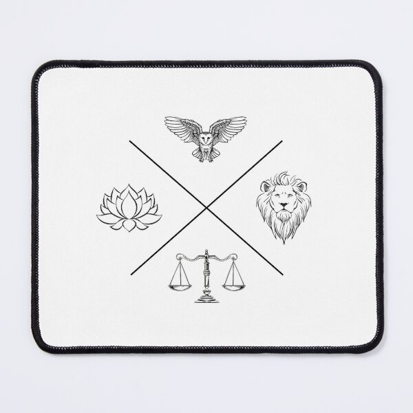 Item preview, Stoic Compass - The Four Pillars designed and sold by StoicWisdom.