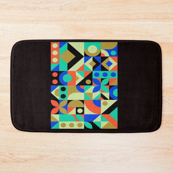 Item preview, Geometric Abstract Whimsical Multiple Image Design Print designed and sold by posterbobs.