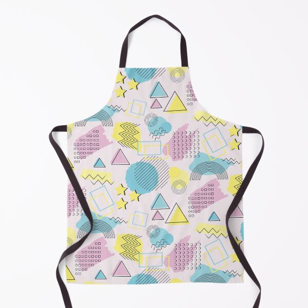 Item preview, 80s Memphis style pattern pink background pastels designed and sold by Colorblizz.