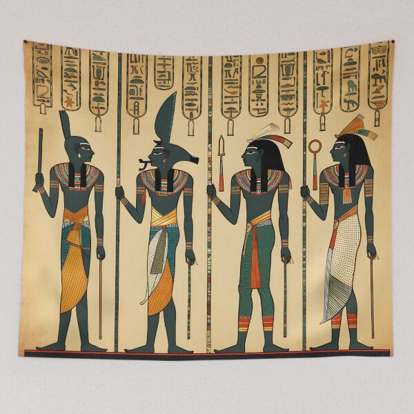 Item preview, Ancient Egypt Seamless Pattern - Timeless Elegance  designed and sold by AlienSkinEyes.