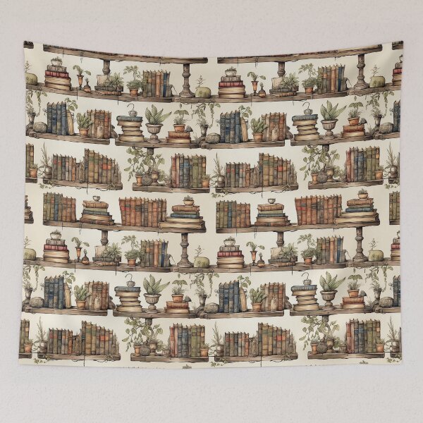 Item preview, Vintage Books for Book Lovers designed and sold by NatureArtDecor.