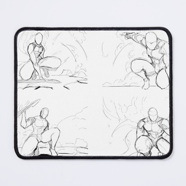 Item preview, 4 Pose Character Concept Design designed and sold by Meraki Goya.