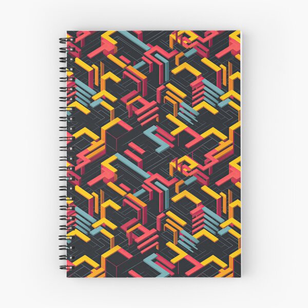 Item preview, Retro 80s Geometric Pattern designed and sold by WartonnoArt.