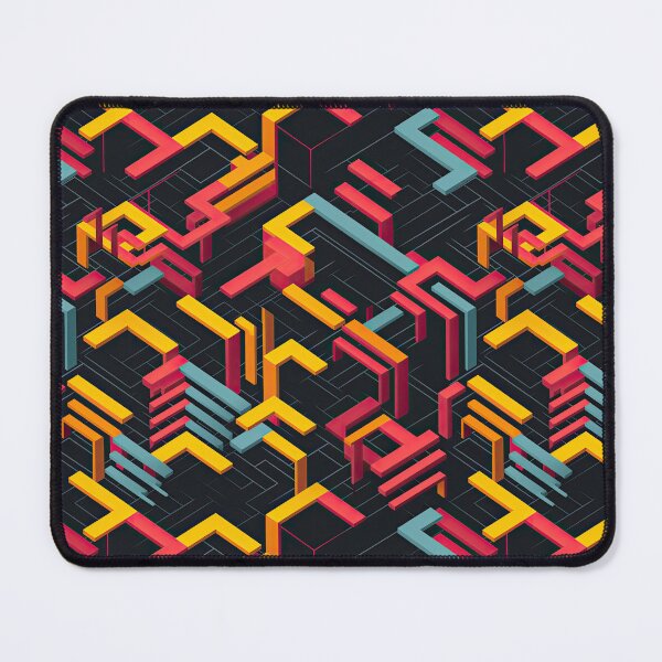 Item preview, Retro 80s Geometric Pattern designed and sold by WartonnoArt.