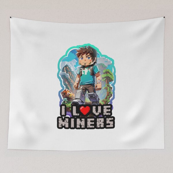 Item preview, I love miners designed and sold by FuroAI.