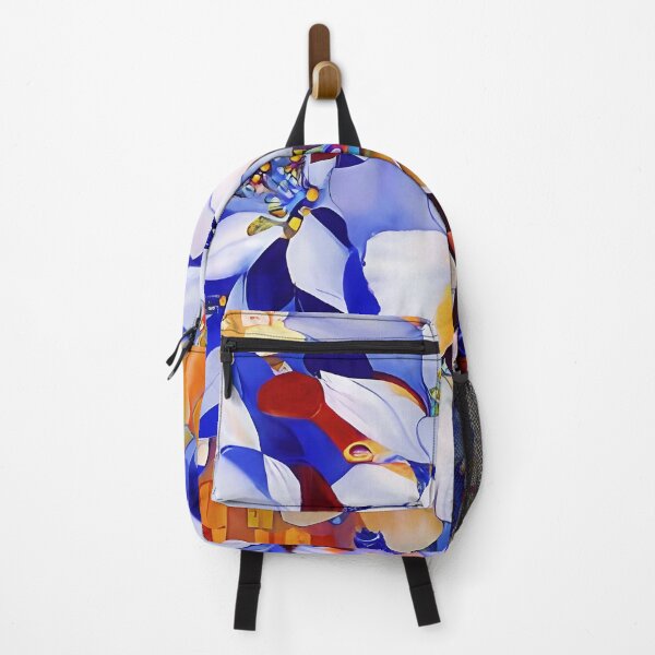 Item preview, Floral in Blue and Sienna designed and sold by Dana Roper.
