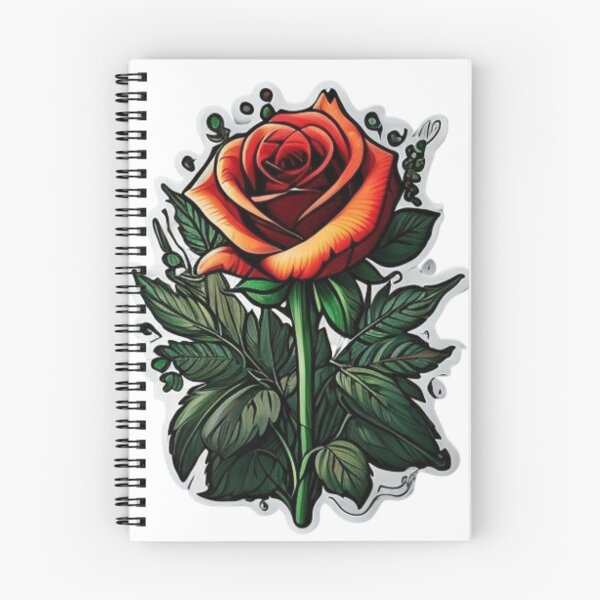 Item preview, beautiful flower sticker  designed and sold by Tape2Sticker.