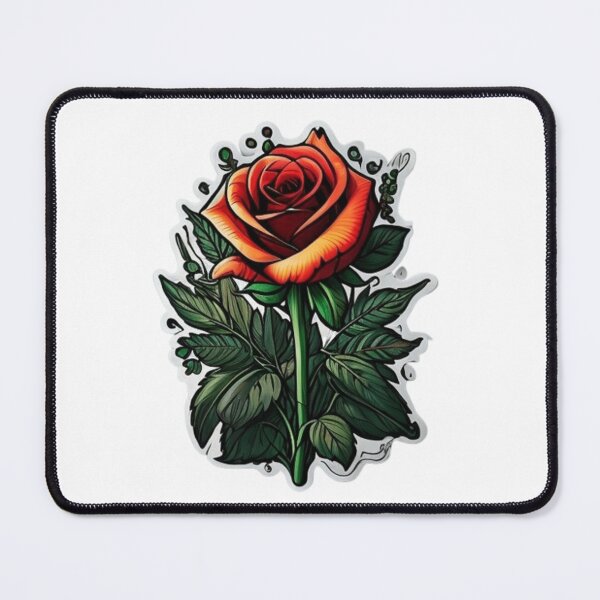 Item preview, beautiful flower sticker  designed and sold by Tape2Sticker.