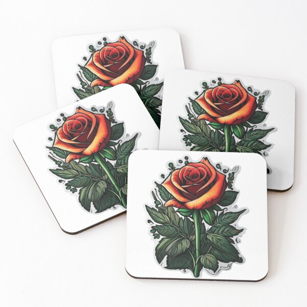 Item preview, beautiful flower sticker  designed and sold by Tape2Sticker.