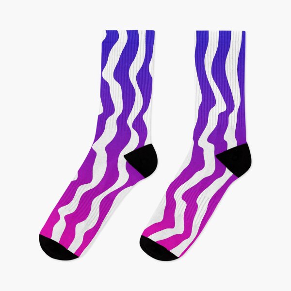 Item preview, Blue to Pink gradient lines pattern designed and sold by Pattrenonly.