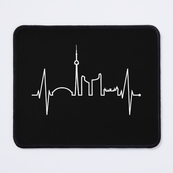 Item preview, Toronto Skyline Heartbeat Canadian Canada I Love Toronto designed and sold by EDcreations.