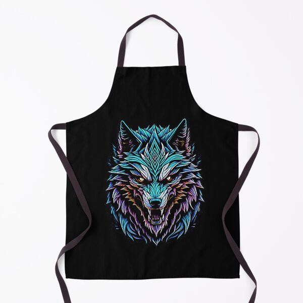 Item preview, Angry aggressive wolf designed and sold by FlowerandDesing.