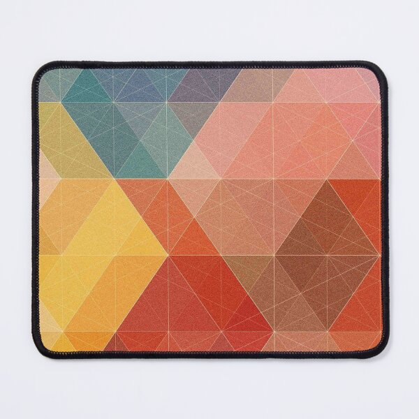 Item preview, Geometric Abstract Whimsical 3d Psychedelic Design Print designed and sold by posterbobs.