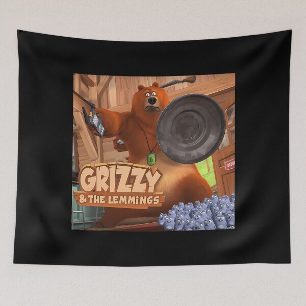Item preview, Grizzy and the lemmings tabodi 	 designed and sold by RoughSwallow.
