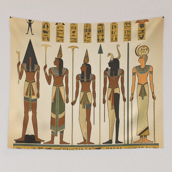 Item preview, Ancient Egypt Seamless Pattern - Timeless Elegance  designed and sold by AlienSkinEyes.