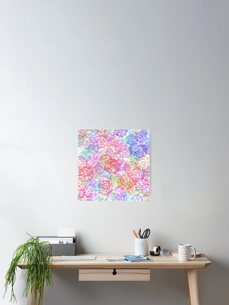 Thumbnail 2 of 3, Poster, Spring Roses (Light) designed and sold by the-krisney-way.