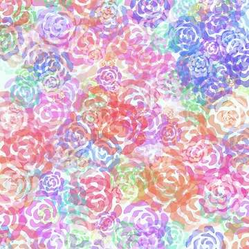 Artwork thumbnail, Spring Roses (Light) by the-krisney-way