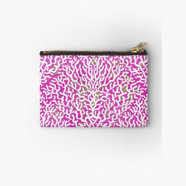 Item preview, hot pink and neon green coral reef- Frutti di mare collection - abstract texture designed and sold by RenattaZare.