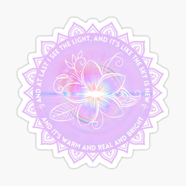 Item preview, Ich sehe das Liedtext-Design „Light Purple Flower“. designed and sold by doria-photos.