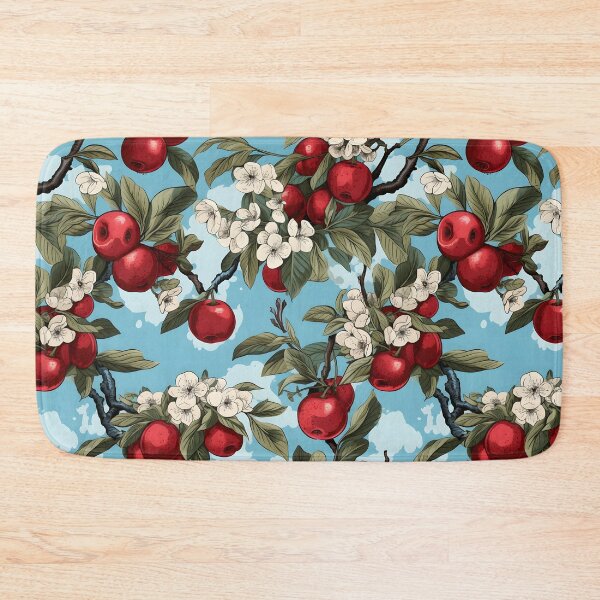 Item preview, The Harvest's Finest: A Tree of Abundant Joy—Each apple is depicted with a luscious texture and a glossy sheen, making them look irresistibly juicy and ready to be plucked from the tree designed and sold by ignasirus.