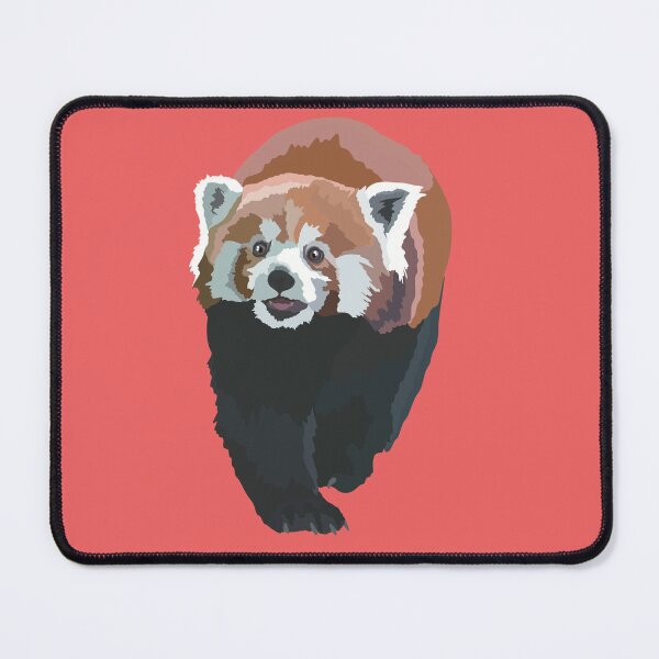 Item preview, R is for Red Panda,Red Panda Illustration – Adorable and Playful Forest Mammal Artwork designed and sold by PrettylittlepastelUk.