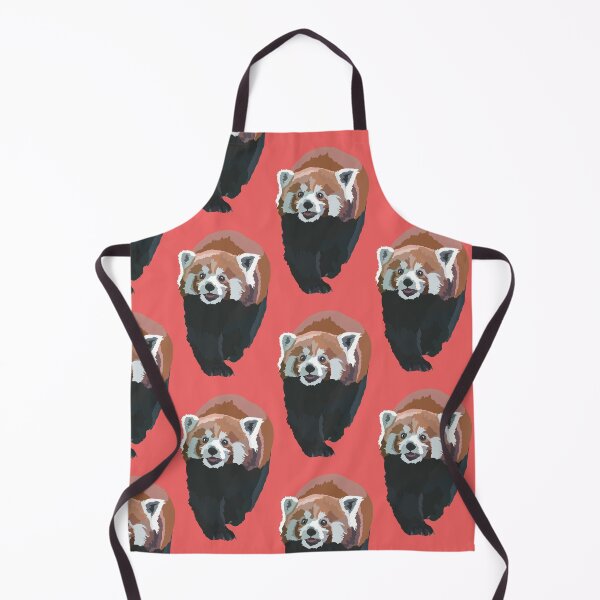 Item preview, R is for Red Panda,Red Panda Illustration – Adorable and Playful Forest Mammal Artwork designed and sold by PrettylittlepastelUk.