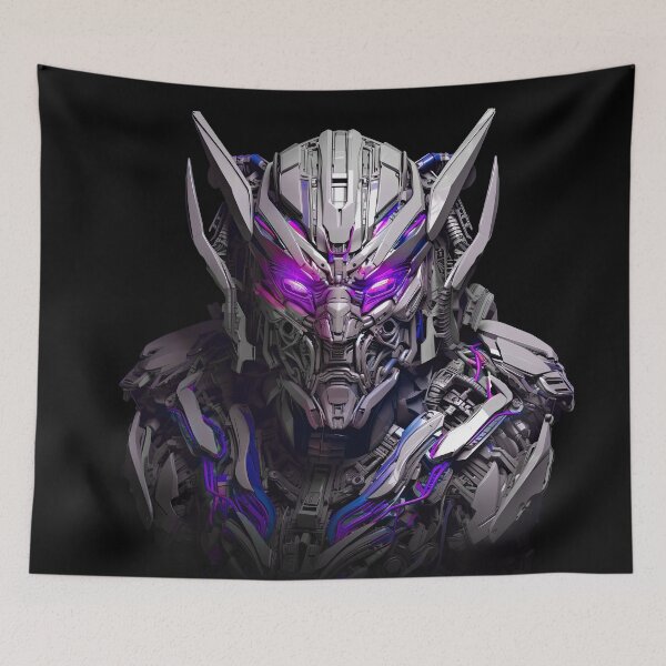 Item preview, Halloween Transformer Zombie Alien Robot Epic SciFi Movie Comic Gamer design  designed and sold by Cybermariko.