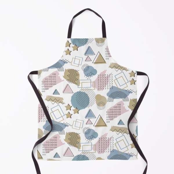Item preview, 80s Memphis style pattern blue brown pink designed and sold by Colorblizz.