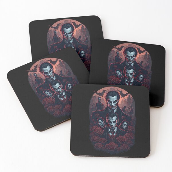 Item preview, Halloween Vampire, Bats, Vampire family, Dracula, Halloween night 	 designed and sold by RoughSwallow.