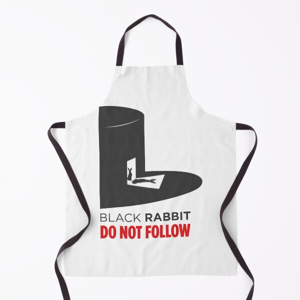 Item preview, Do not follow the black rabbit designed and sold by umutckrr.