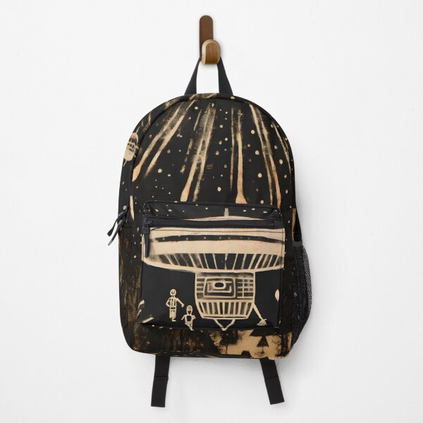 Item preview, UFO and Aliens in Night Sky Space Mural designed and sold by Je-we.
