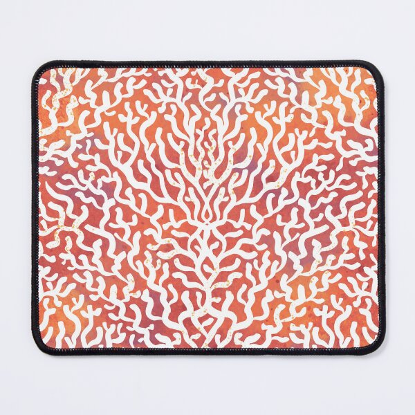 Item preview, orange coral reef pattern- Frutti di mare collection - abstract texture designed and sold by RenattaZare.