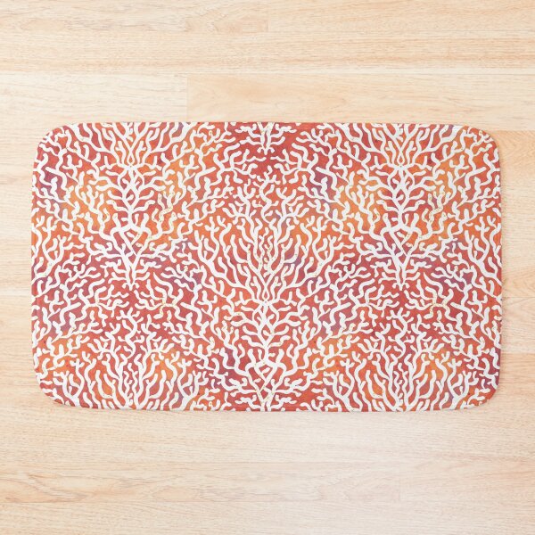 Item preview, orange coral reef pattern- Frutti di mare collection - abstract texture designed and sold by RenattaZare.