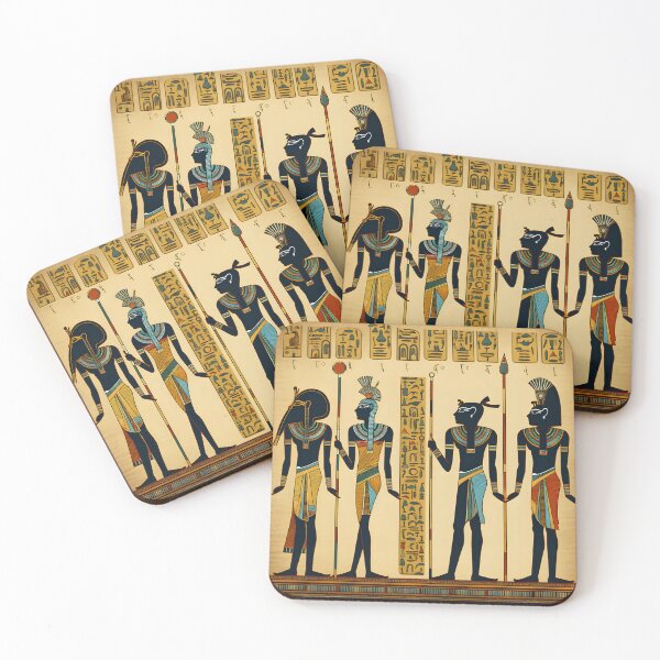 Item preview, Ancient Egypt Seamless Pattern - Timeless Elegance  designed and sold by AlienSkinEyes.