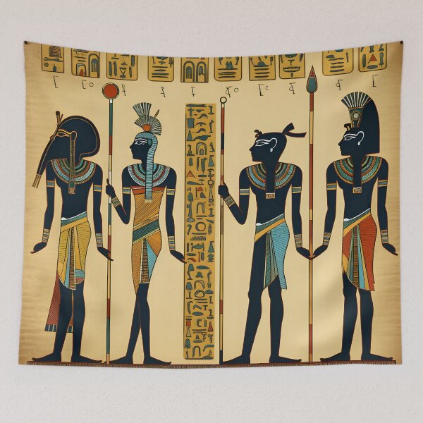 Item preview, Ancient Egypt Seamless Pattern - Timeless Elegance  designed and sold by AlienSkinEyes.