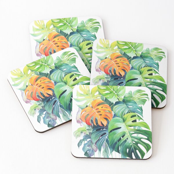 Item preview, "Monstera Leaves" designed and sold by Art-Vortex-fr.