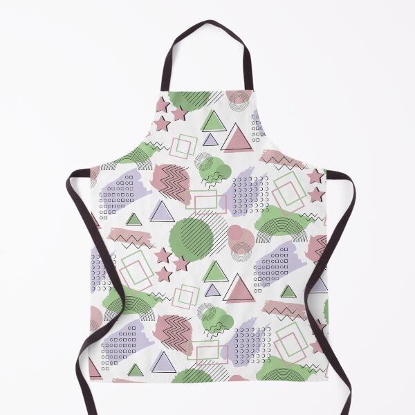 Item preview, 80s Memphis style pattern green pink purple designed and sold by Colorblizz.