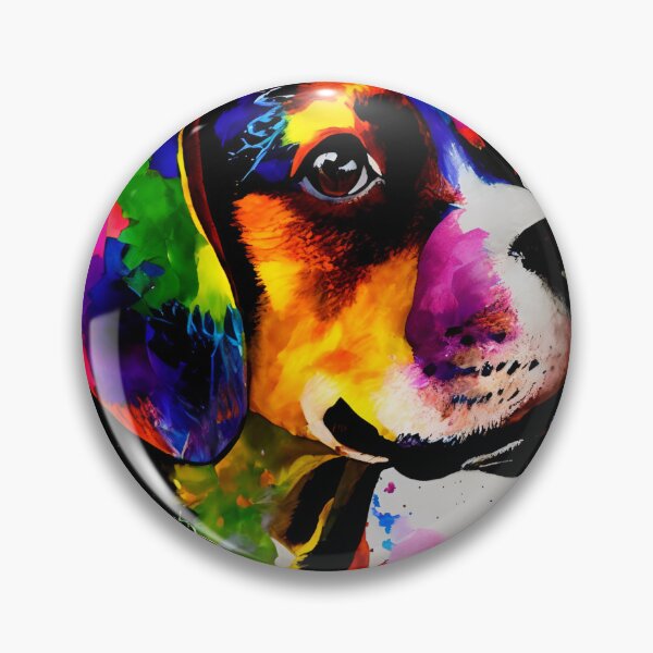 Artikelvorschau, Beagle-Aquarell entworfen und verkauft von dcreagraph.