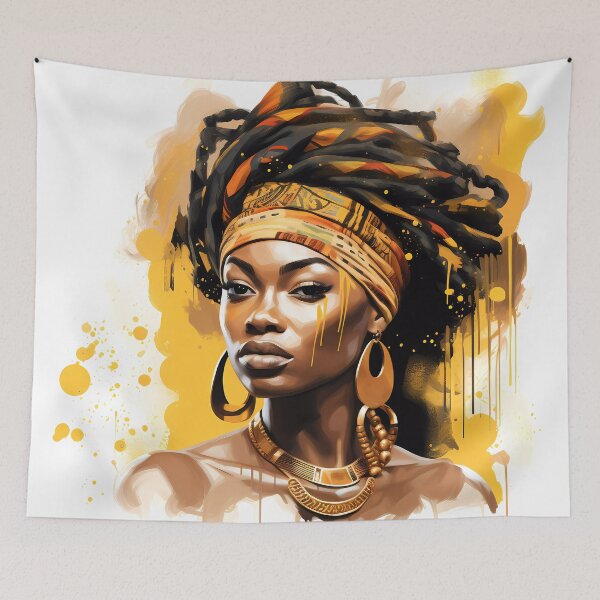Item preview, "Cultural Fusion: Abstract African American Inspiration" designed and sold by Art-Vortex-fr.