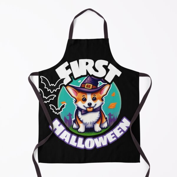 Artikelvorschau, Corgis erstes Halloween entworfen und verkauft von Roxburylane.
