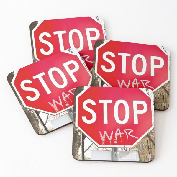 Item preview, STOP War STOP Sign designed and sold by WartimeTShirts.