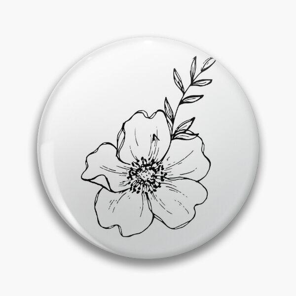Item preview, Flower sketch designed and sold by Grootyby.