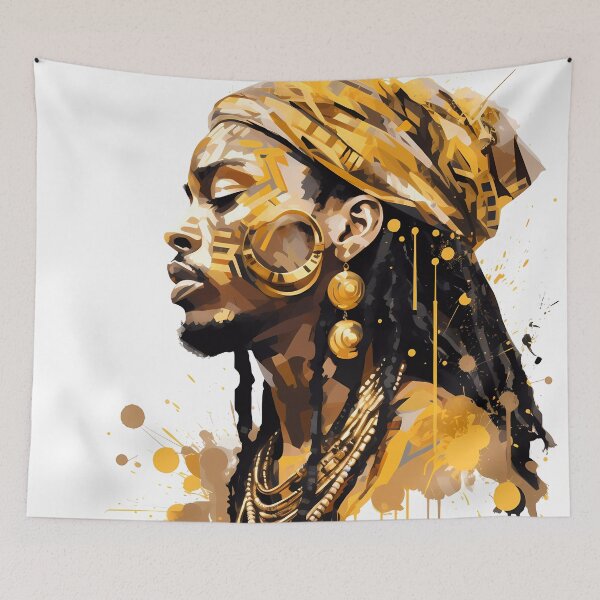 Item preview, "Cultural Fusion: Abstract African American Inspiration" designed and sold by Art-Vortex-fr.