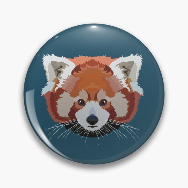 Item preview, R is for Red Panda,Red Panda Illustration – Adorable and Playful Forest Mammal Artwork designed and sold by PrettylittlepastelUk.