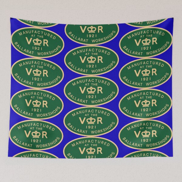 Item preview, Manufactured at the Ballarat Workshops Victorian Railways designed and sold by Green-over-red.