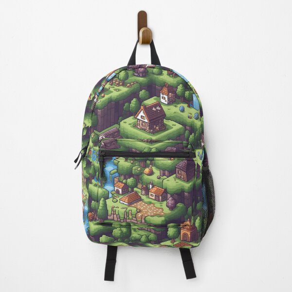 Item preview, Pixel Art Valley Map designed and sold by WartonnoArt.